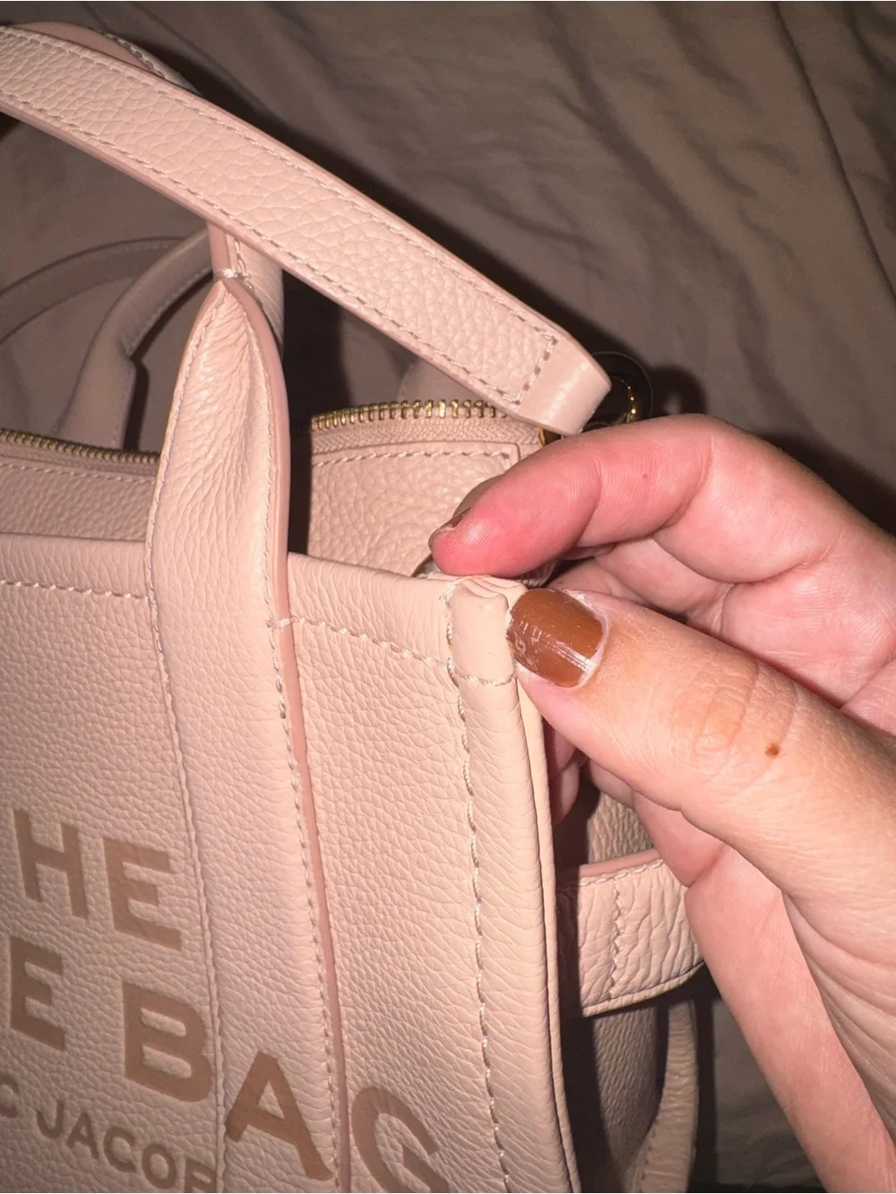 Marc Jacobs Pink The Tote Bag - Women's Leather Handbag